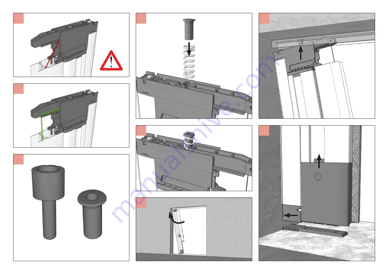 LuxaFlex Sencillo Mounting Instruction Download Page 5