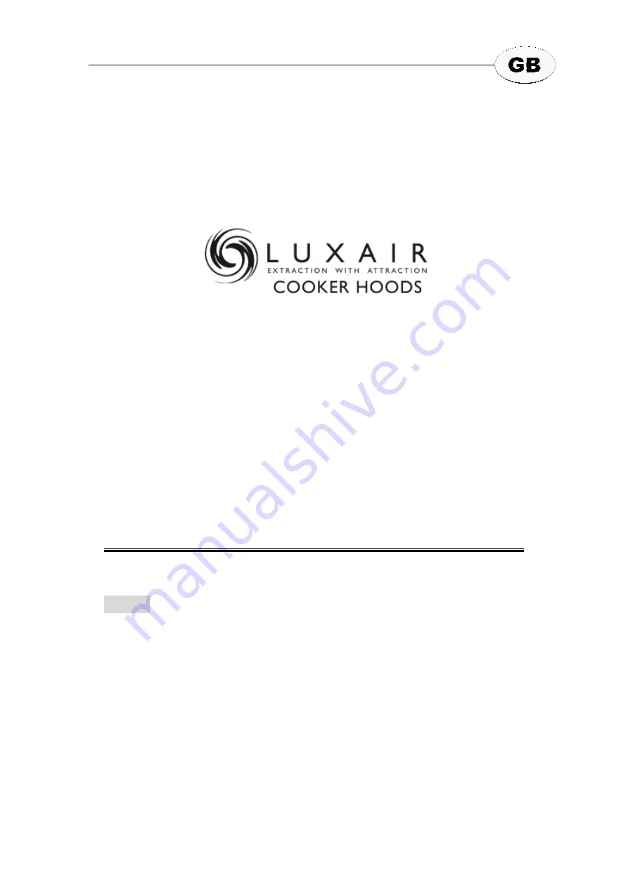 Luxair LA-60-TEL-SS Use And Maintenance Instructions Download Page 1