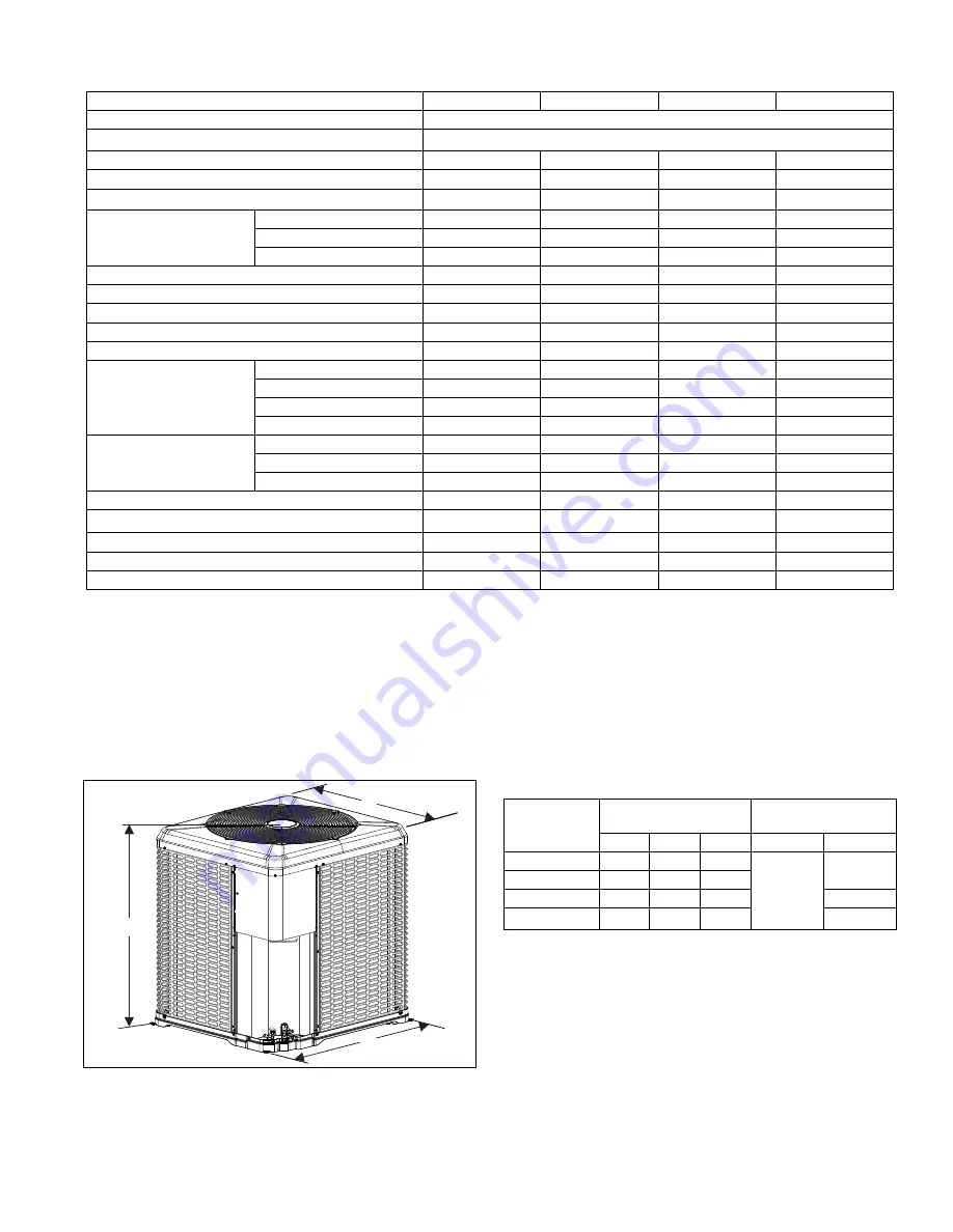 Luxaire ACCLIMATE Series Technical Manual Download Page 3