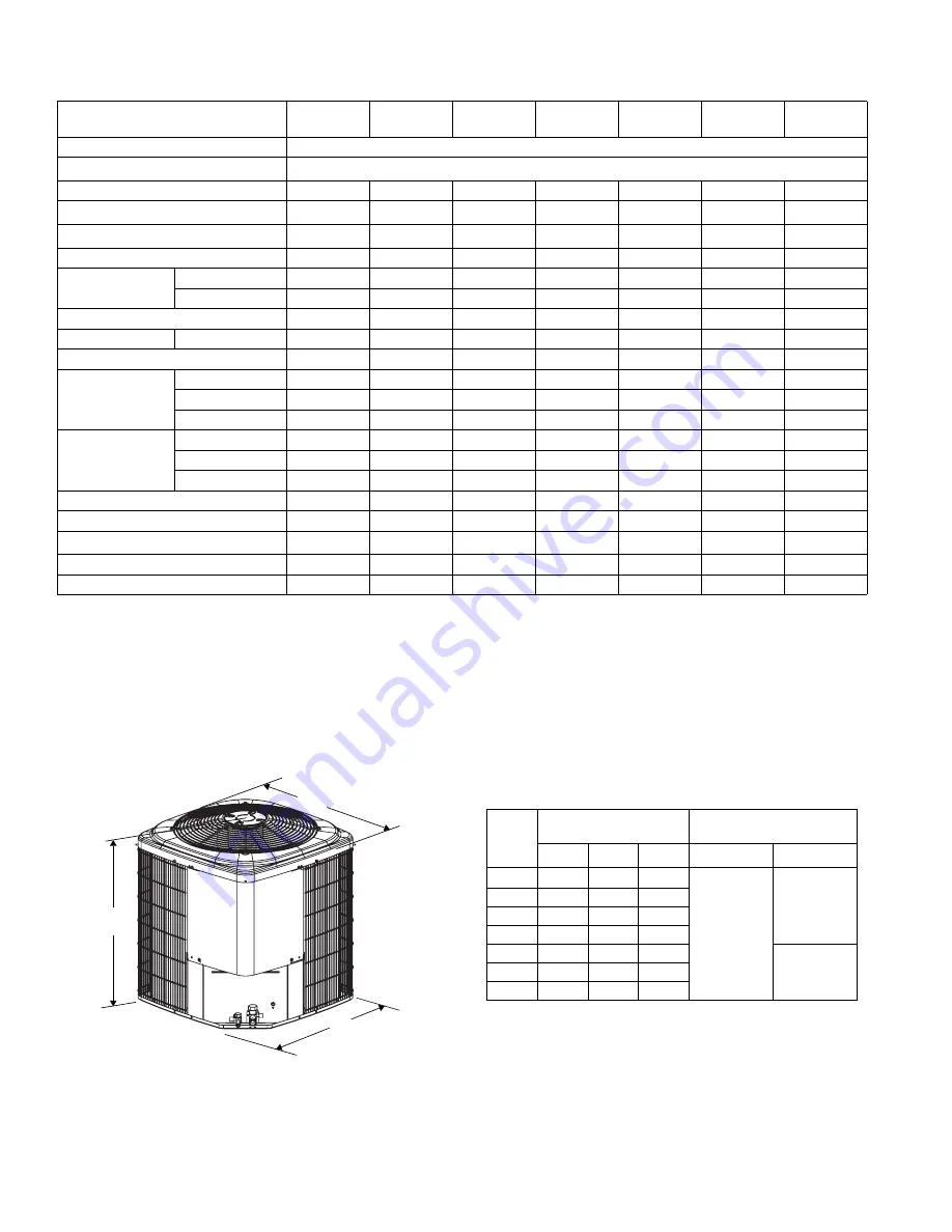 Luxaire THRD18S41S1 Technical Manual Download Page 2