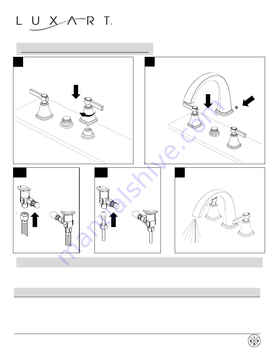 Luxart Lumino LUM341-PS Installation Manual Download Page 2