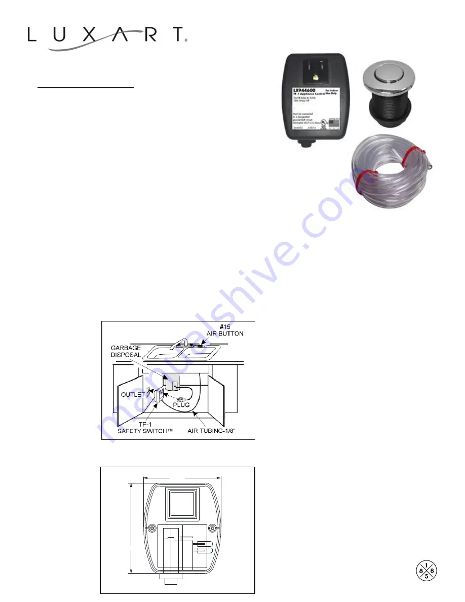 Luxart LX944600 Quick Start Manual Download Page 1