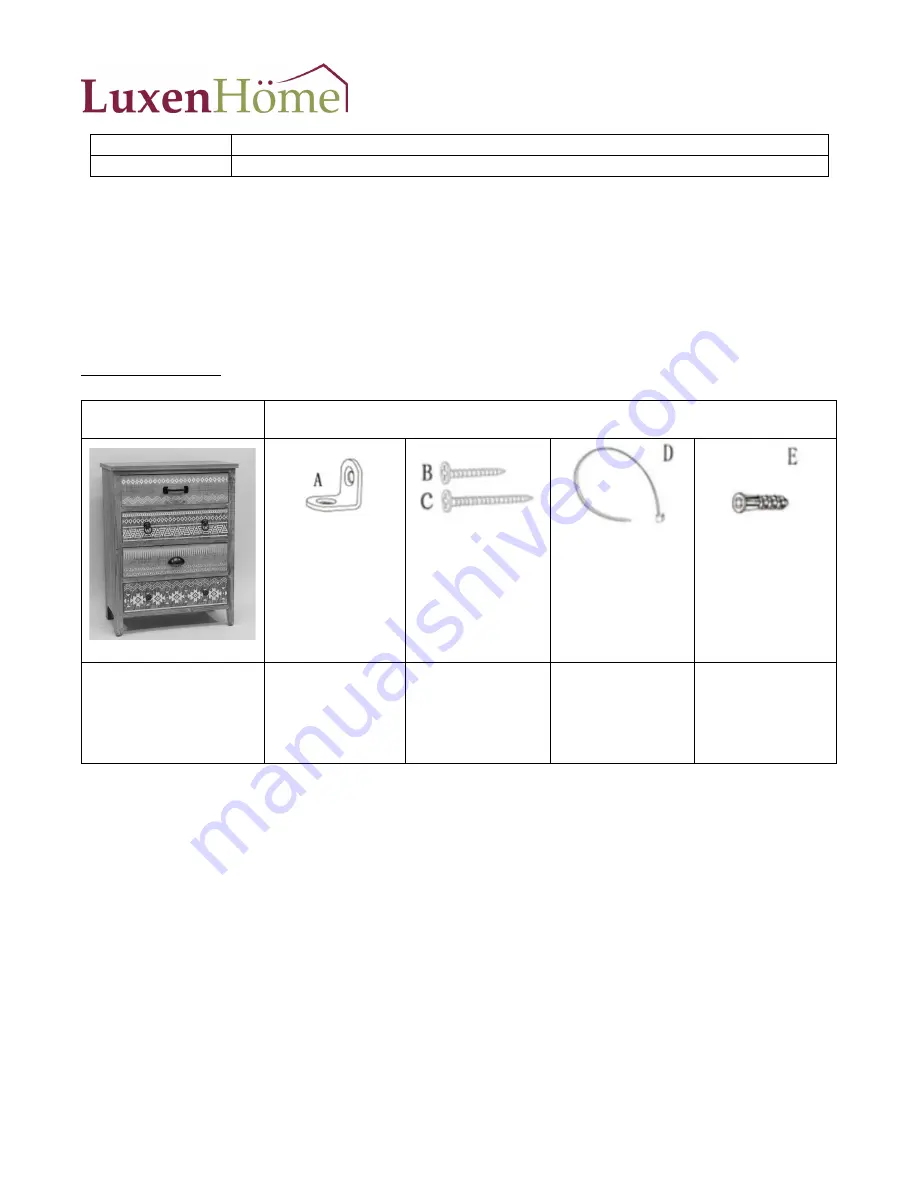 LuxenHome WHIF1062 Скачать руководство пользователя страница 1