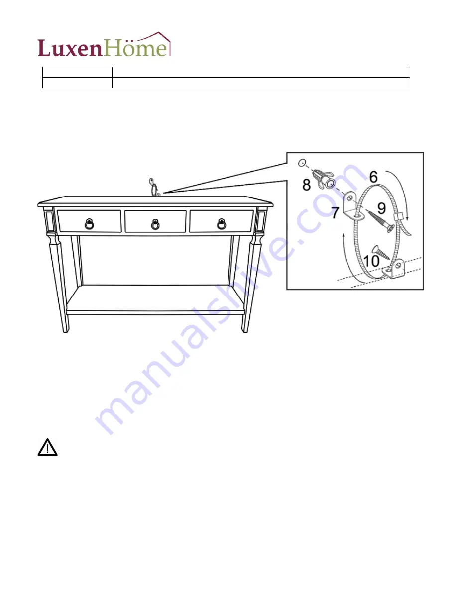 LuxenHome WHIF1090 Instruction Manual Download Page 3