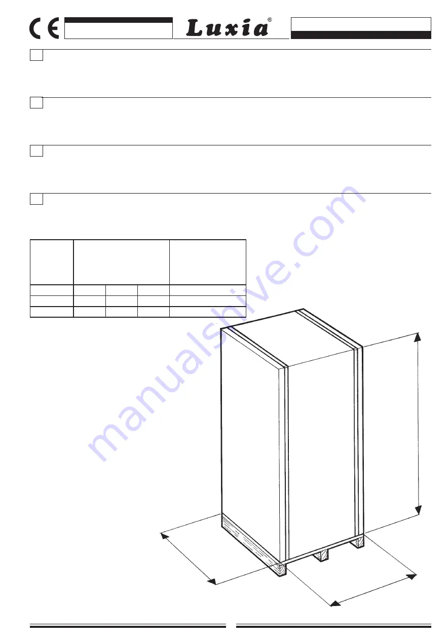 Luxia K1300 CL Operating And Service Manual Download Page 15