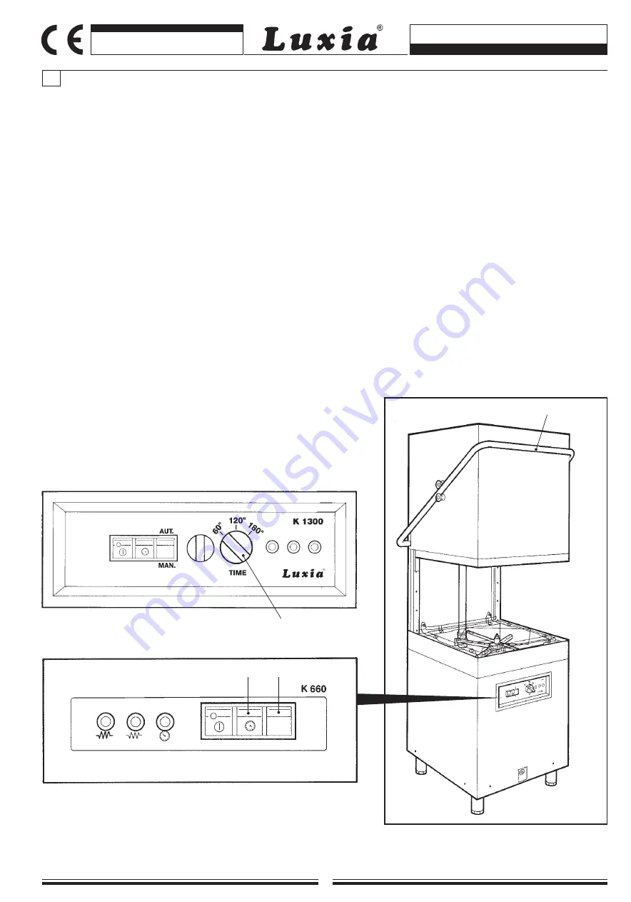 Luxia K1300 CL Operating And Service Manual Download Page 41