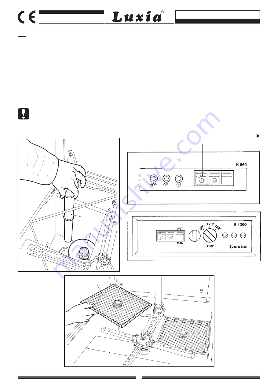 Luxia K1300 CL Operating And Service Manual Download Page 61