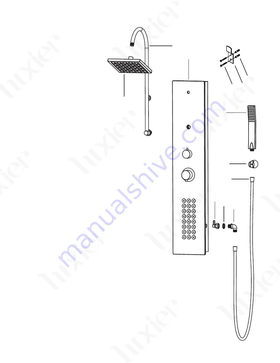 Luxier SP02-GS Installation Manual Download Page 4