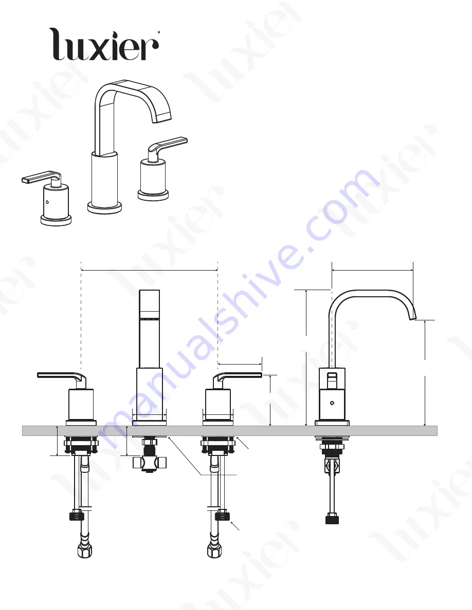 Luxier WSP03-T Скачать руководство пользователя страница 1