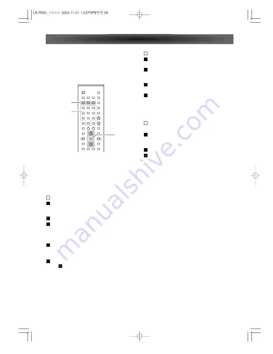 Luxman 7.1 Channel Reciever LR-7500 Owner'S Manual Download Page 28