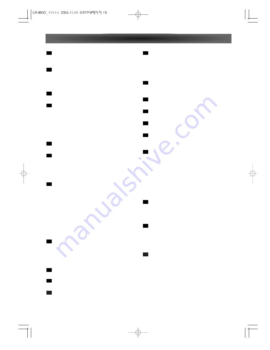 Luxman 7.1 Channel Reciever LR-8500 Owner'S Manual Download Page 15