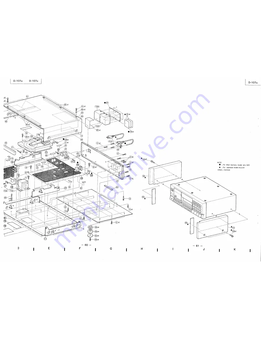 Luxman D-107u Service Manual Download Page 42