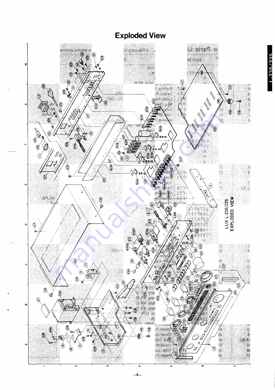 Luxman L-225 Service Manual Download Page 5