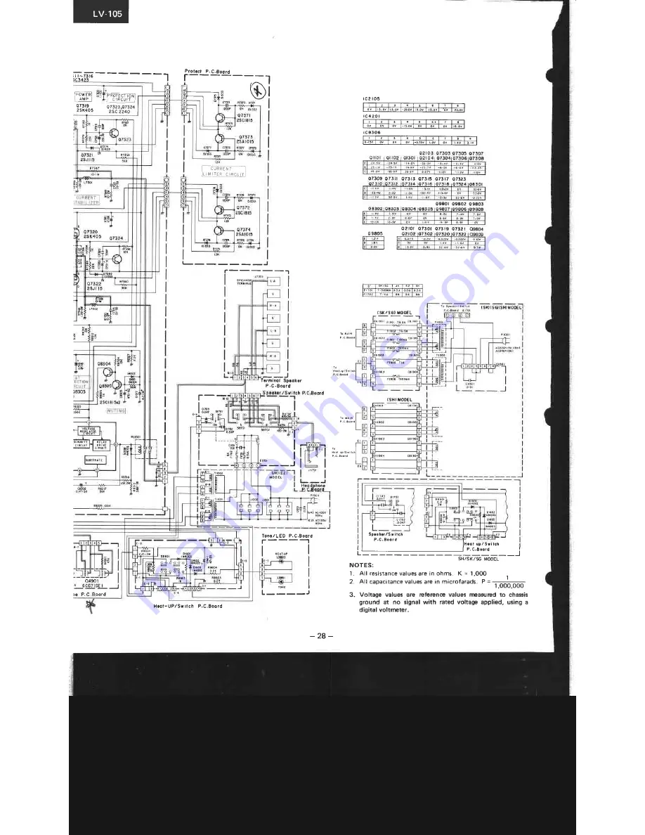 Luxman LV-105 Service Manual Download Page 30