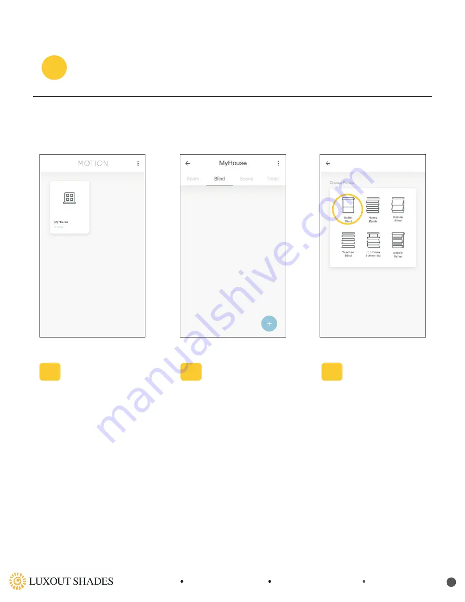 LuXout Shades LUXSHADE MOTION Manual Download Page 13