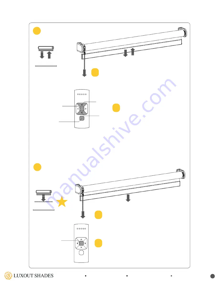 LuXout Shades MOTION MOTORIZATION Manual Download Page 12