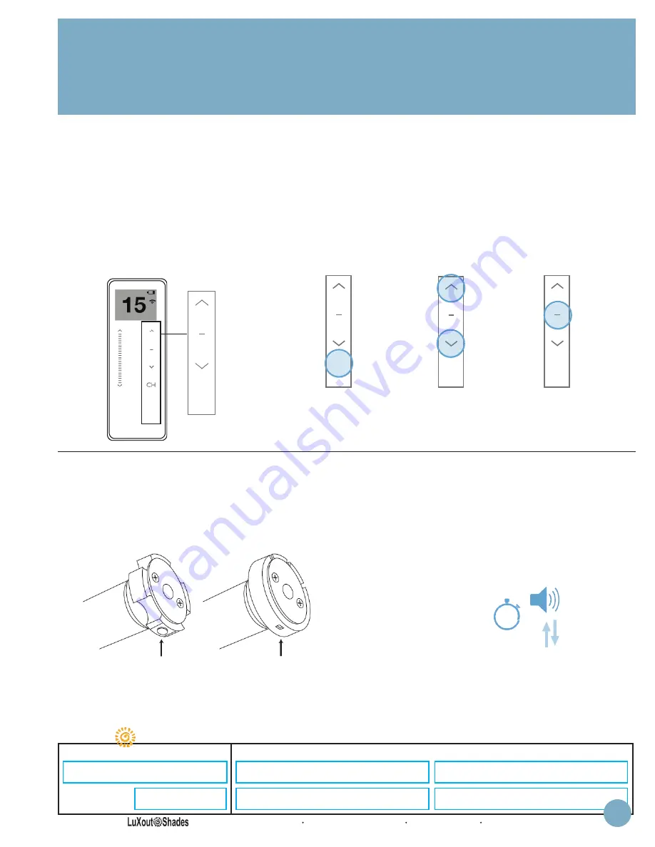 LuXout Shades Multi-Channel Controller Скачать руководство пользователя страница 13
