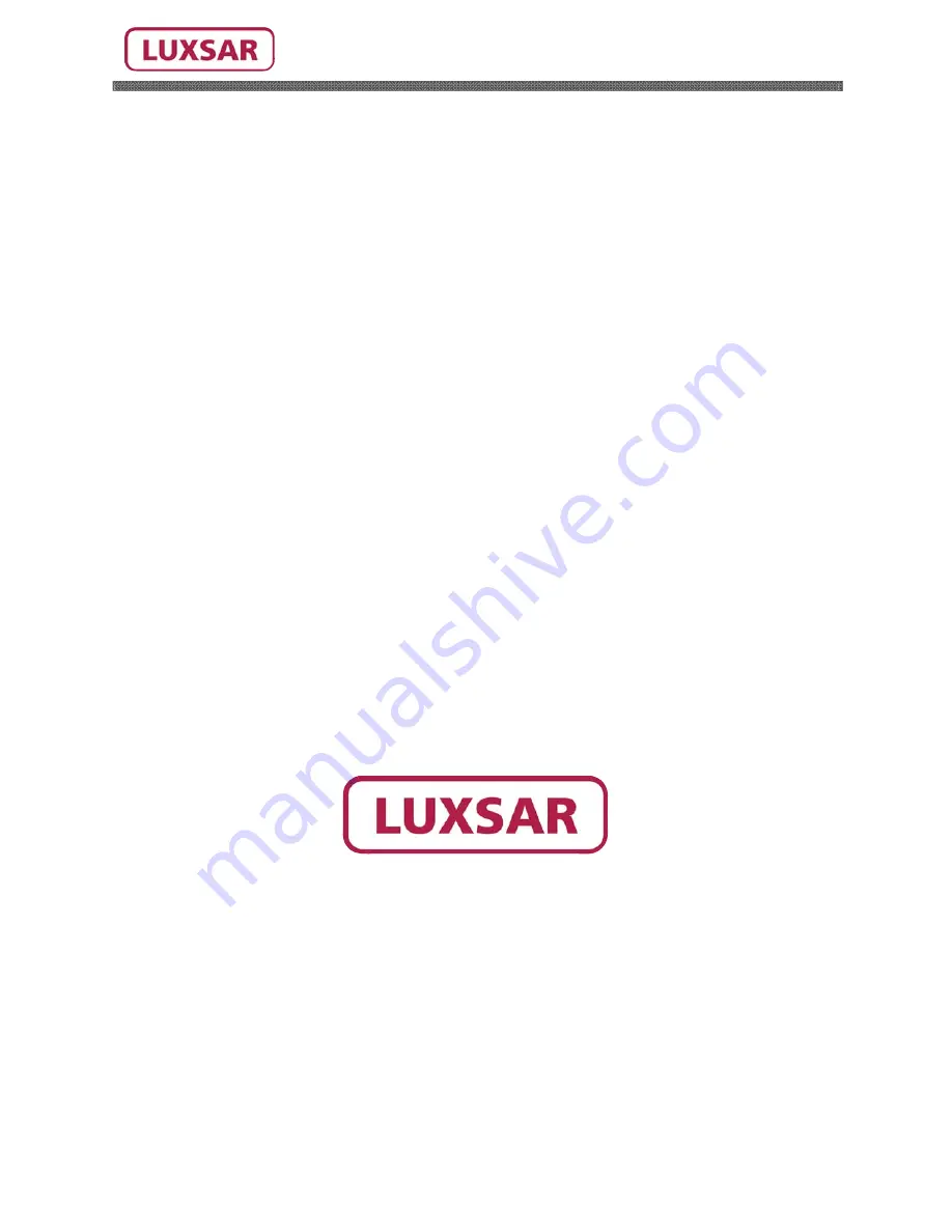 LUXSAR VS450WZ18 Manual Download Page 1