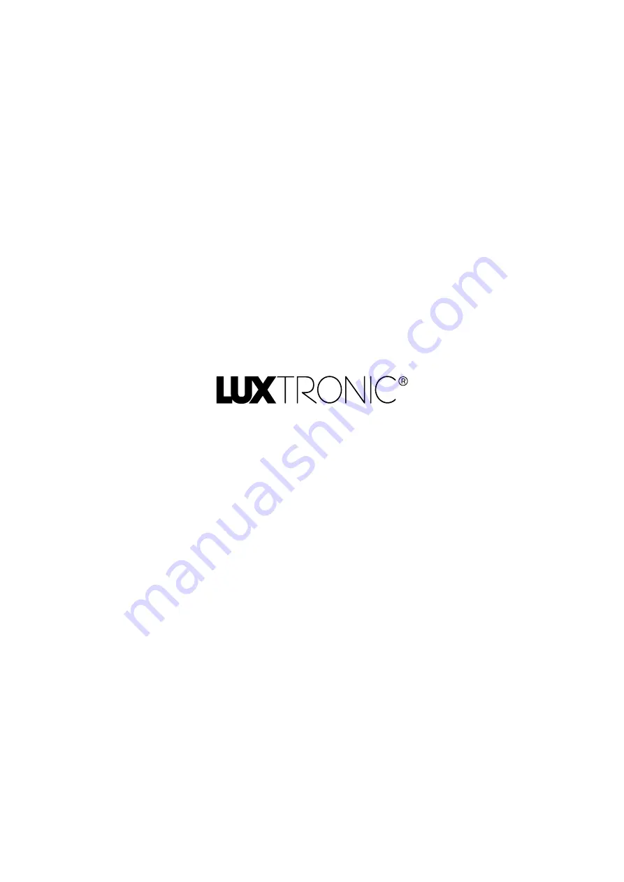 Luxtronic PP 328 User Manual Download Page 48