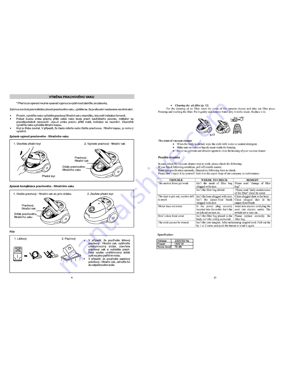 Luxtronic V507R Скачать руководство пользователя страница 4