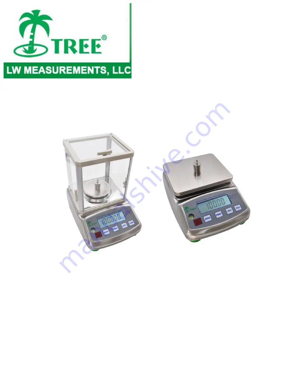 LW MEASUREMENTS Tree HRB-S 10000 Operation Manual Download Page 1