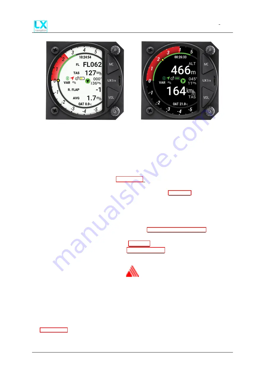 LX Navigation Era 57 User Manual Download Page 21