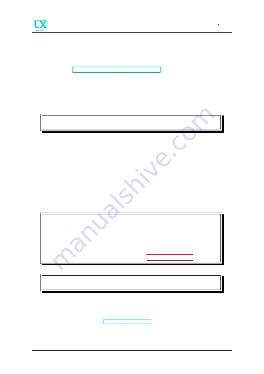 LX Navigation Era 57 User Manual Download Page 69