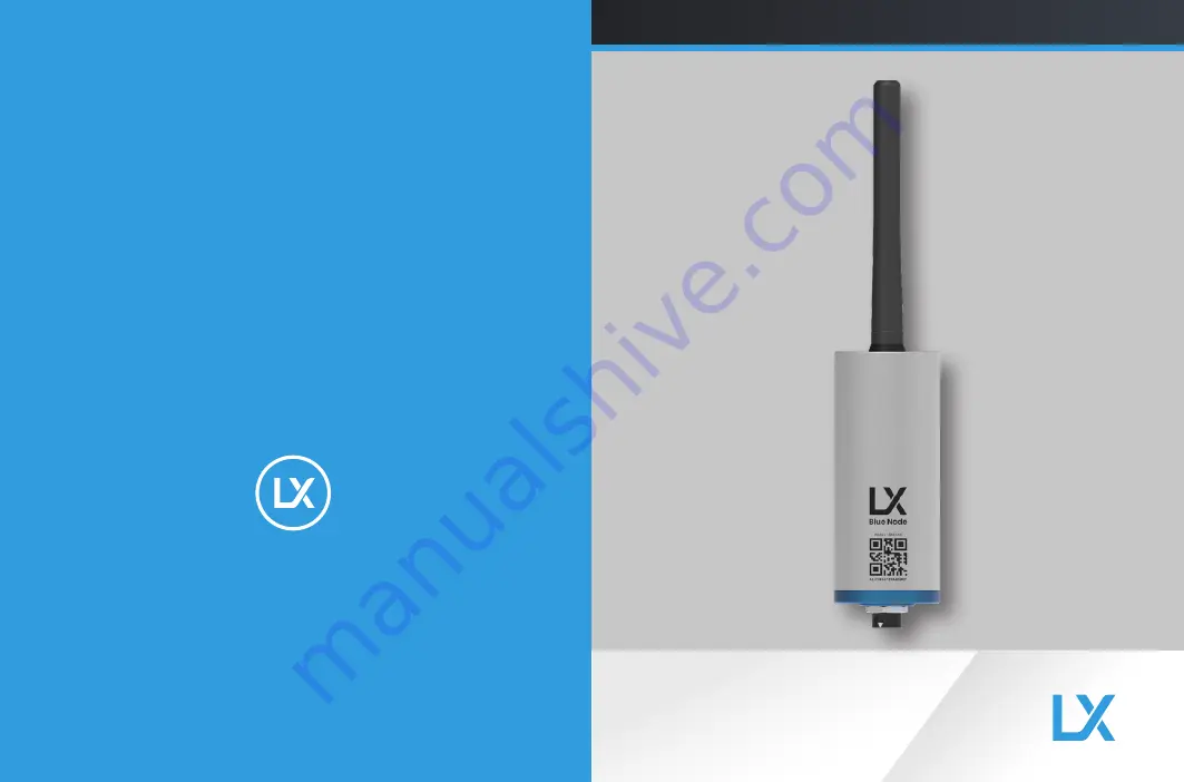 LX Blue Node Скачать руководство пользователя страница 1