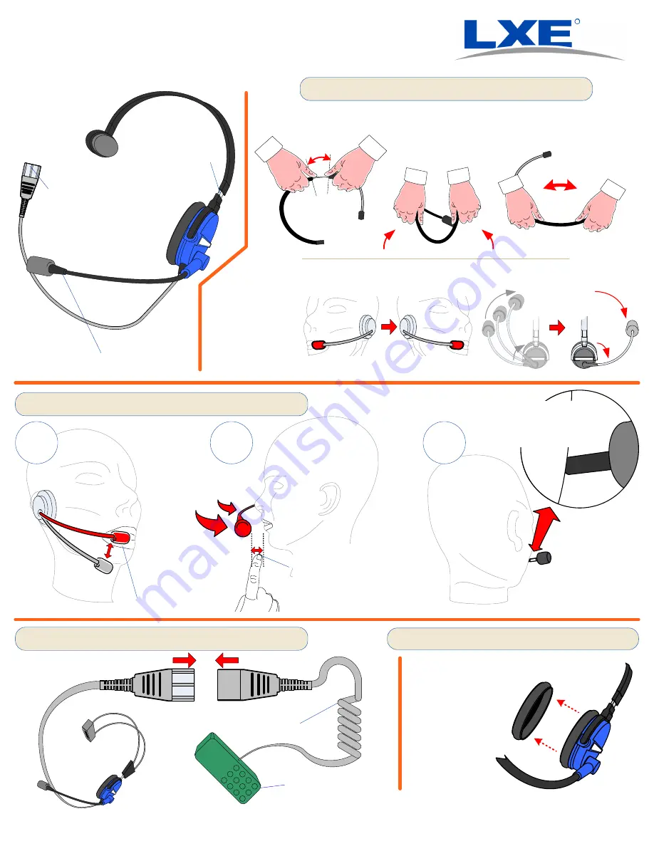 LXE HX1501HEADSET User Manual Download Page 1