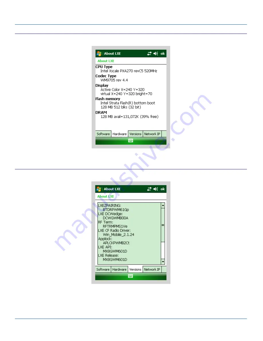 LXE MX8WM Скачать руководство пользователя страница 48