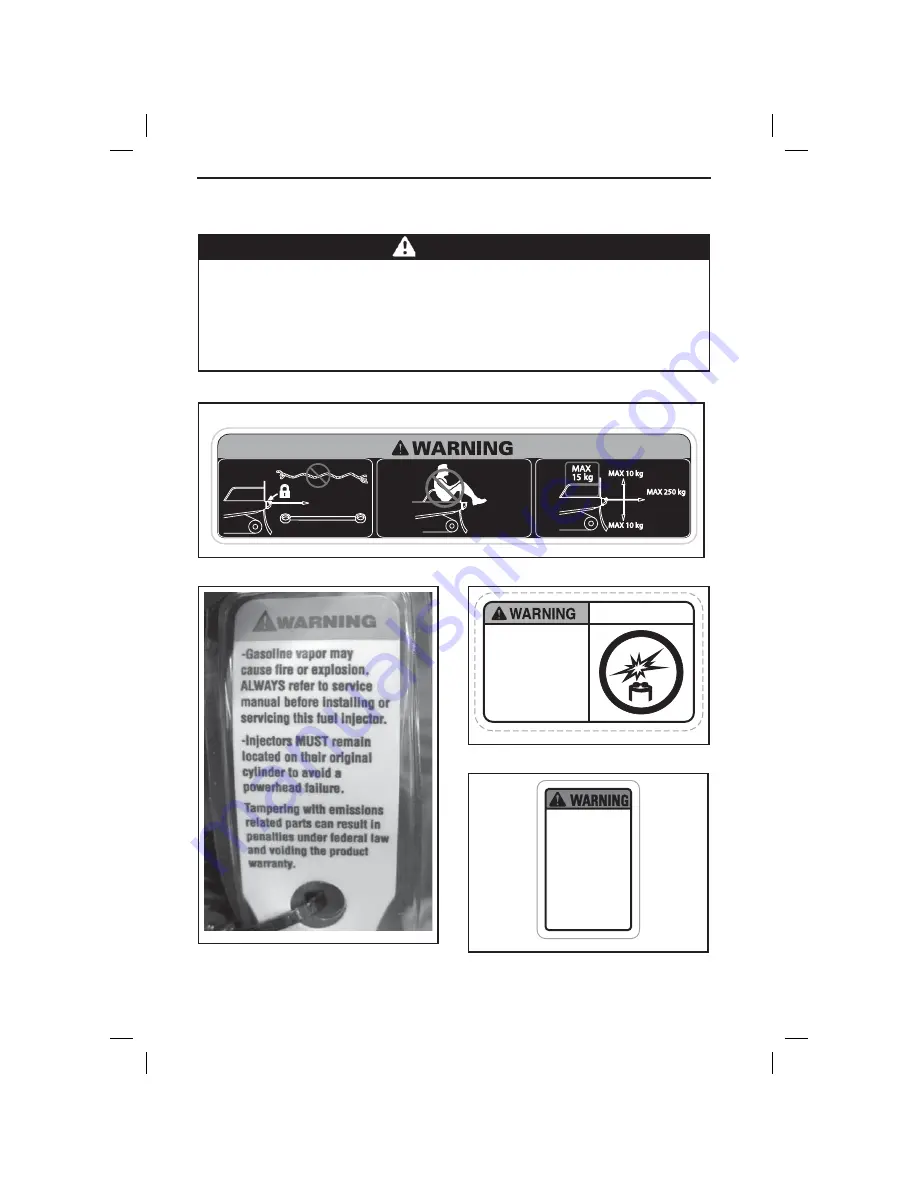 Lynx BRP REX2 49 RANGER 600HO E-TEC Operator'S Manual Download Page 35