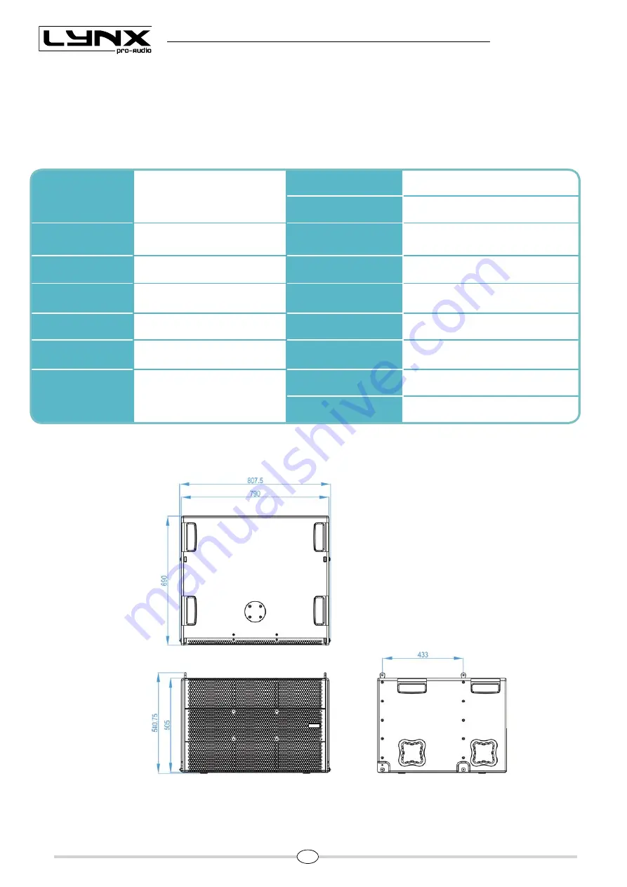 Lynx GXR-D15A User Manual Download Page 6