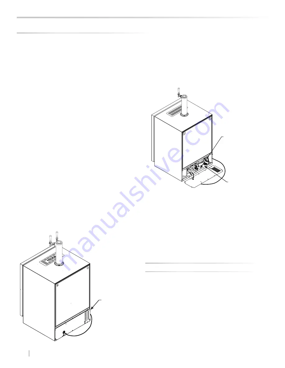 Lynx LM24BF Care & Use/Installation Manual Download Page 44