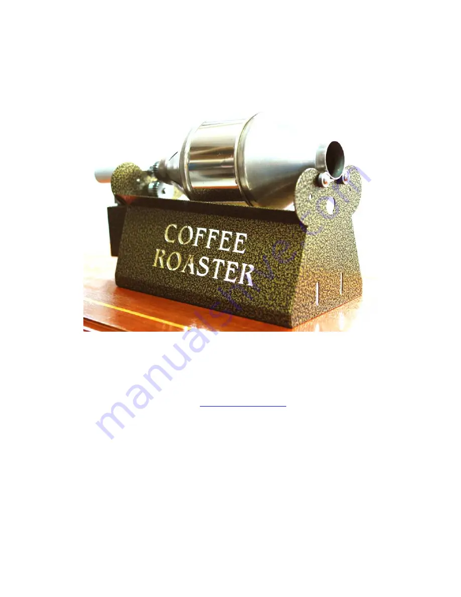 Lysander Pro-Lab Roaster 200g Operator'S Manual Download Page 1