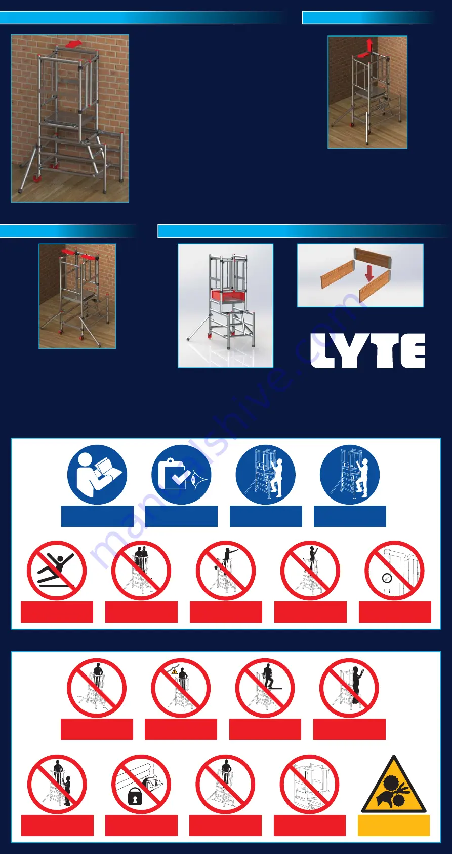 Lyte Industries LYTEPOD BS 8620 Скачать руководство пользователя страница 2