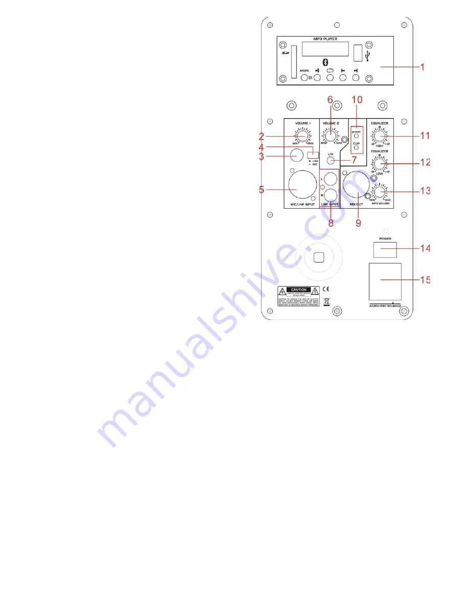 LyxPro SPA8 User Manual Download Page 3