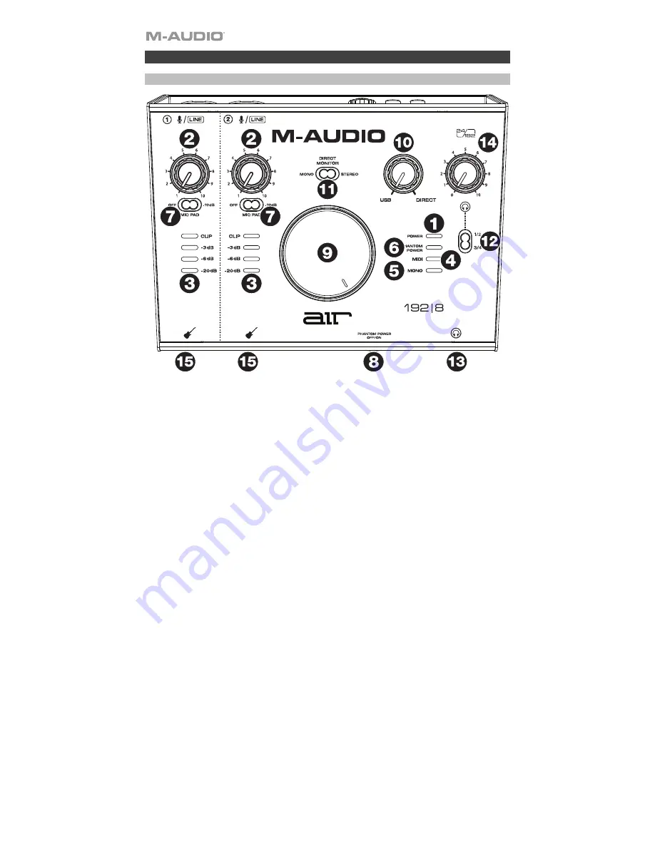 M-Audio AIR 192|8 User Manual Download Page 24