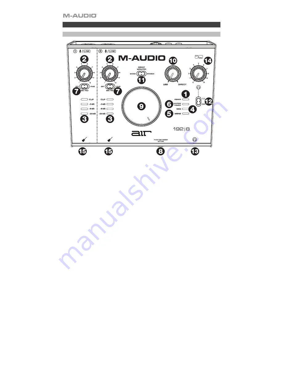 M-Audio AIR 192|8 User Manual Download Page 30