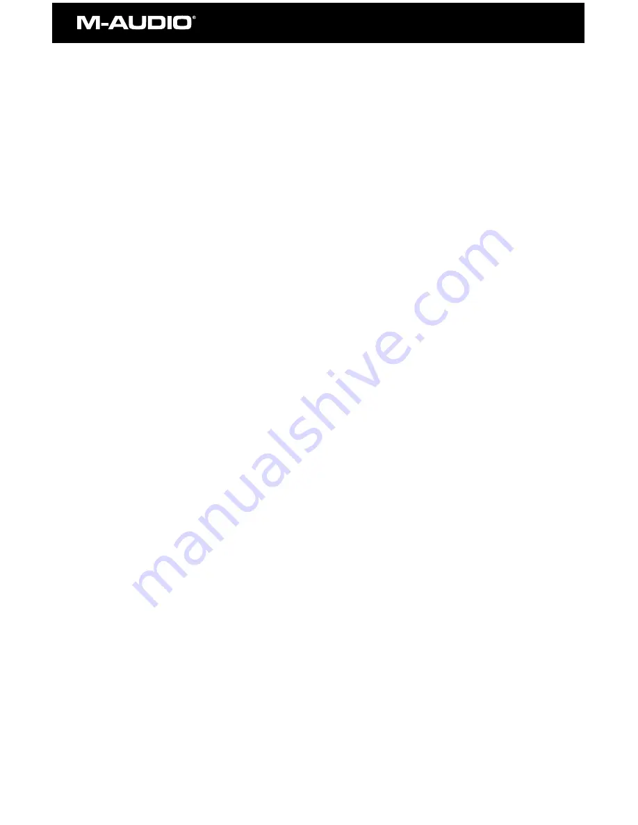 M-Audio RAD-050503 User Manual Download Page 1