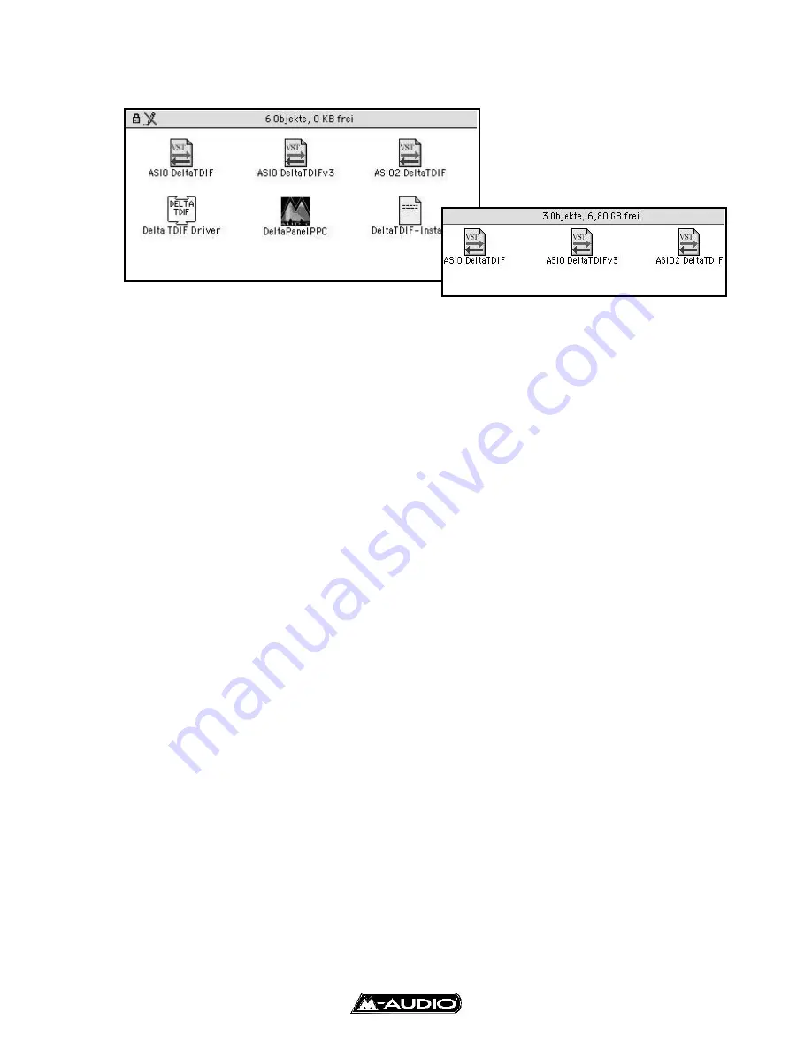 M-Audio TDIF-Interface mit 24Bit/96kHz Analog and Digital i/O Delta... Скачать руководство пользователя страница 13