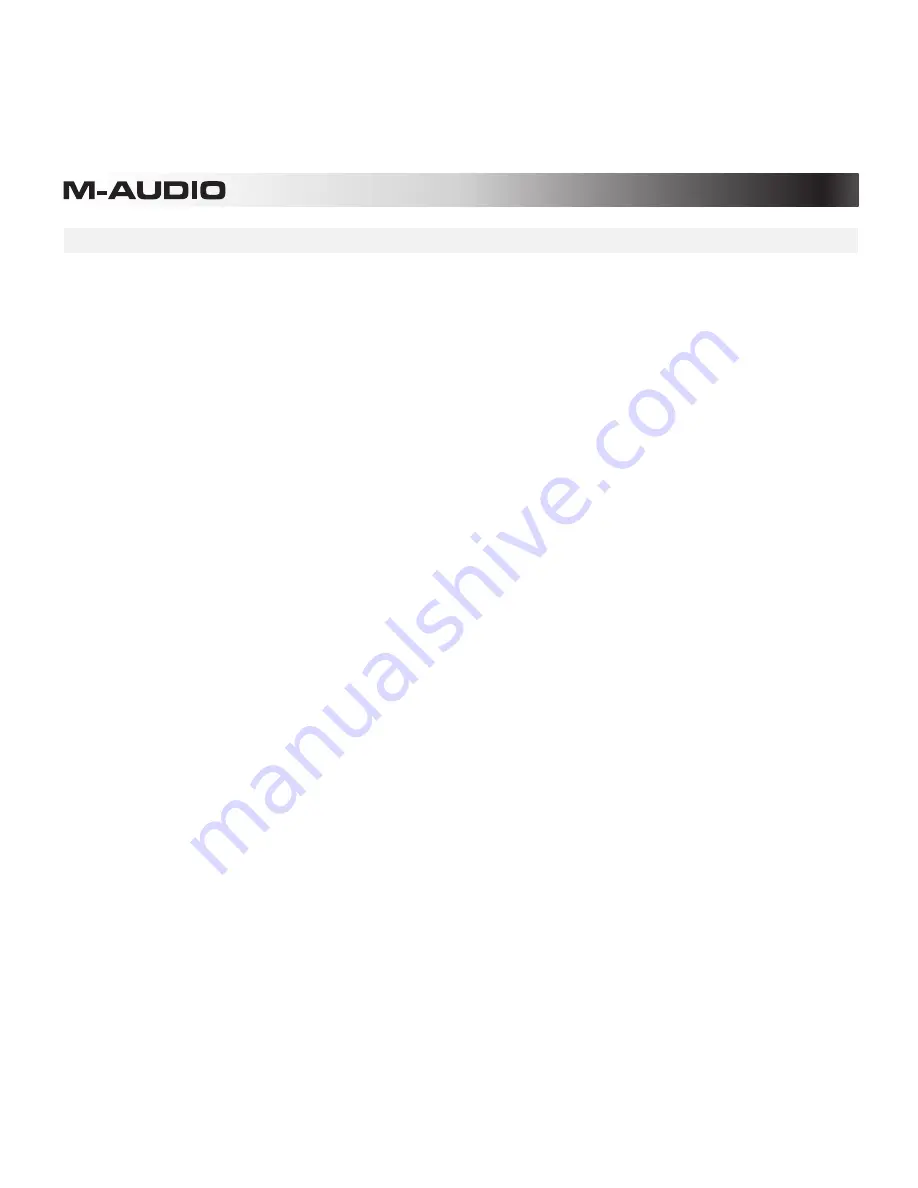 M-Audio Trigger Finger Pro User Manual Download Page 65