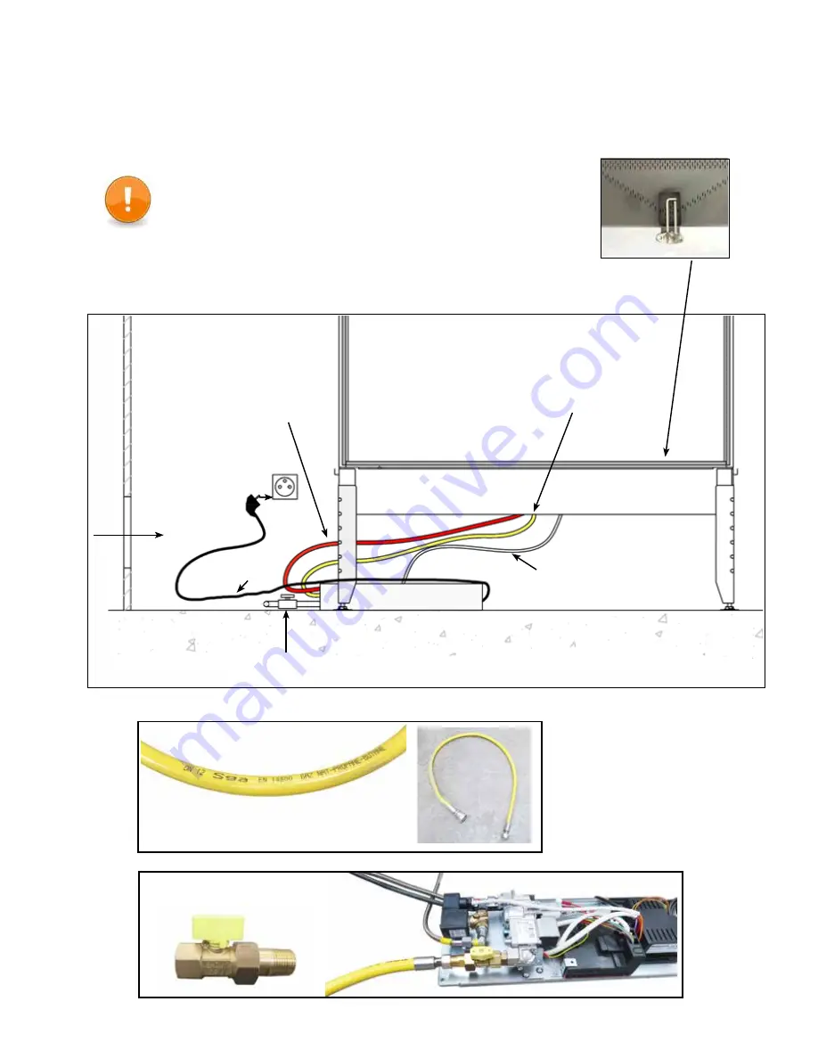 M Design DIAMOND Gas 550V Instructions For Installation And Use Manual Download Page 8