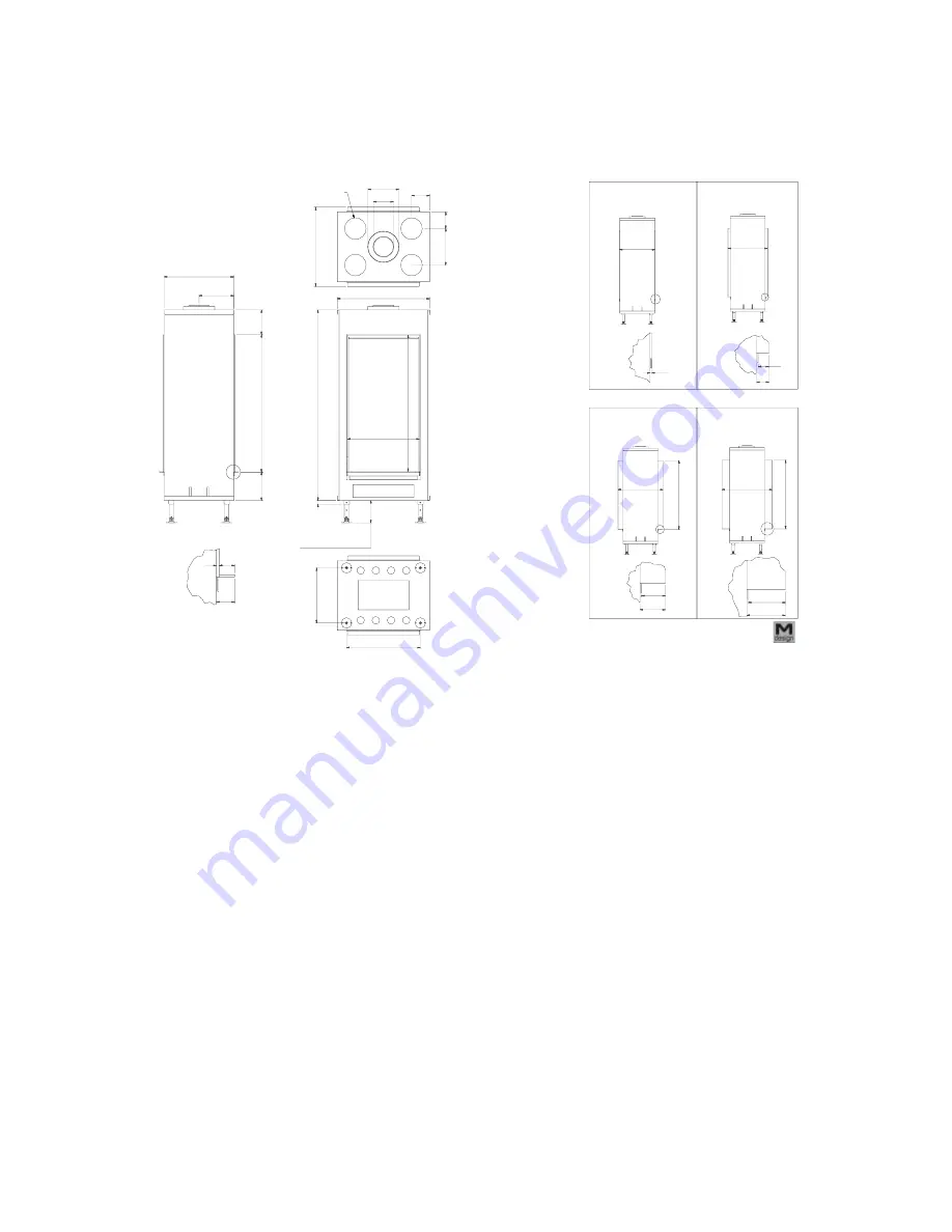 M Design DIAMOND Gas 550V Instructions For Installation And Use Manual Download Page 37