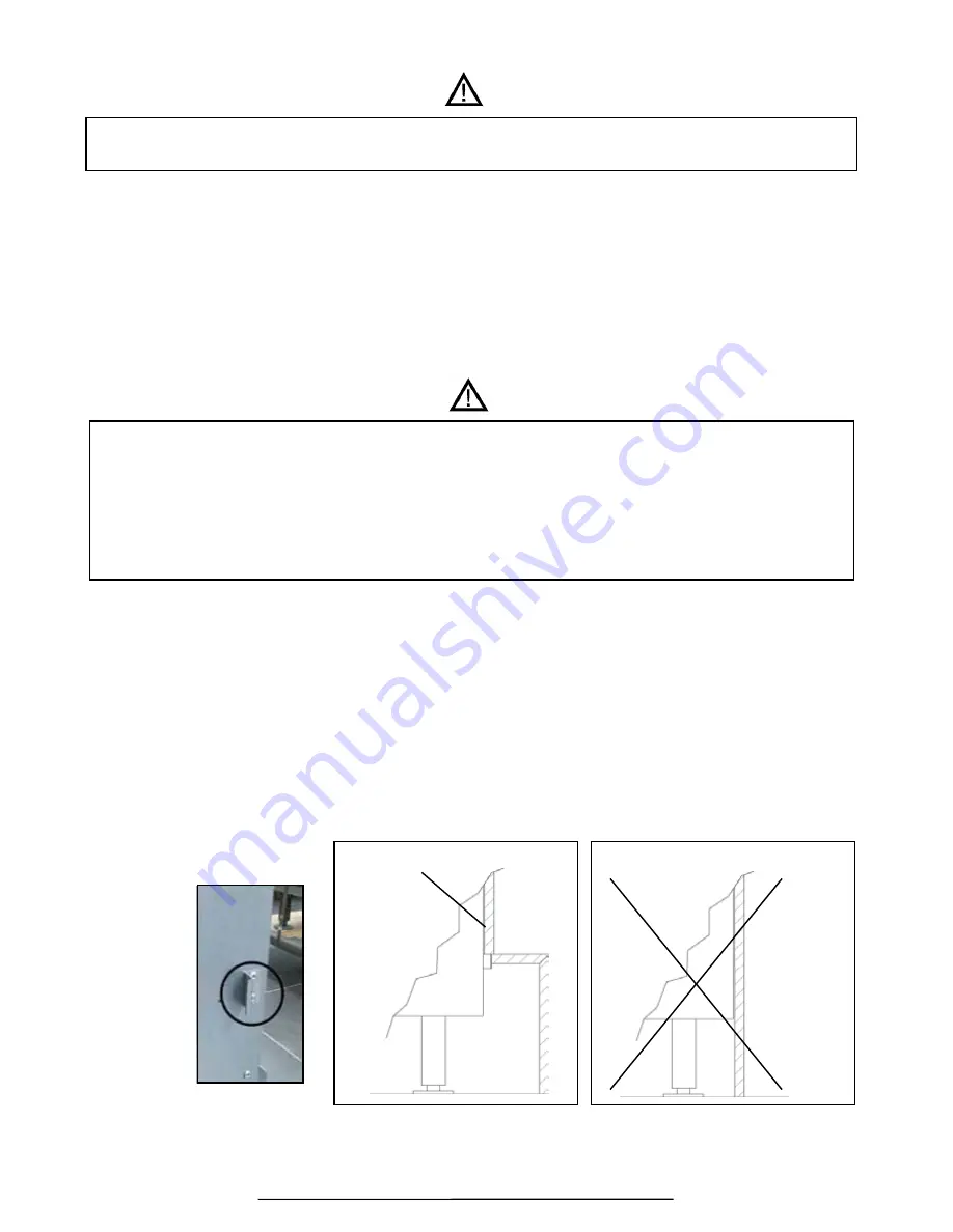 M Design LUNA1300 RD GOLD GAS Instructions For Installation And Use Manual Download Page 12