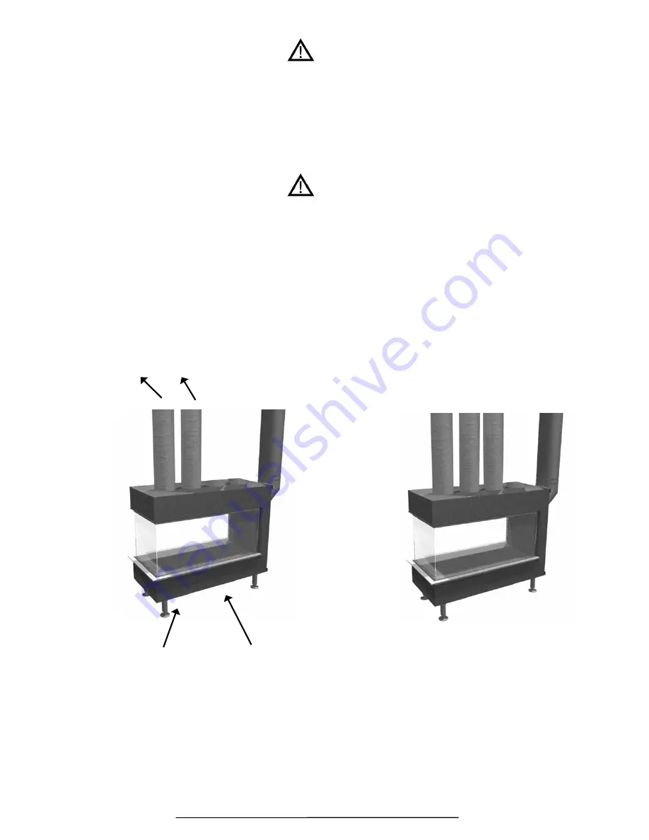 M Design LUNA1300 RD GOLD GAS Instructions For Installation And Use Manual Download Page 15