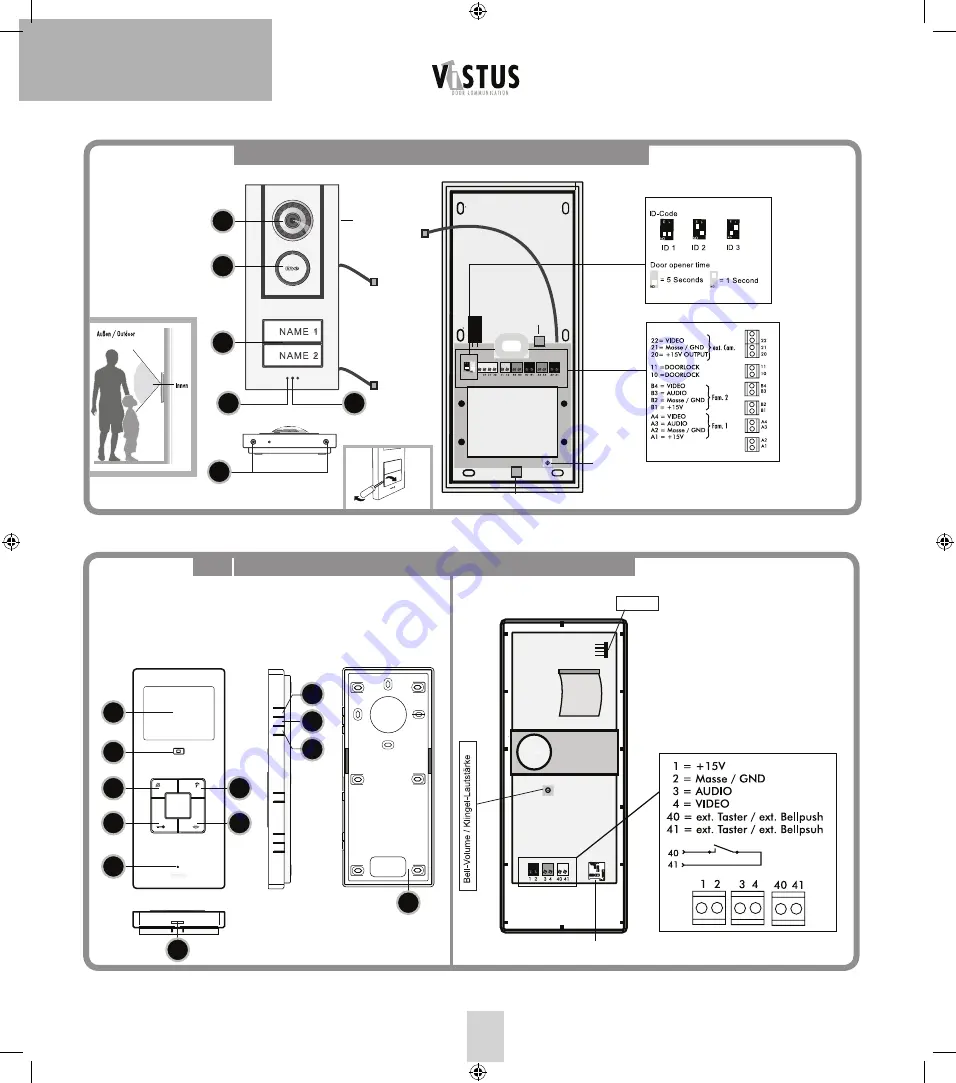 M-E VISTUS-VD Operating Instructions Manual Download Page 20