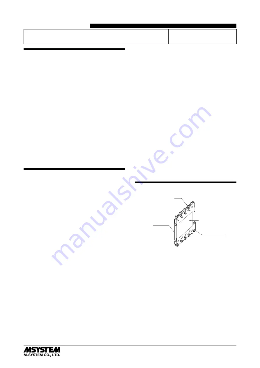 M-system M6DXU Instruction Manual Download Page 1