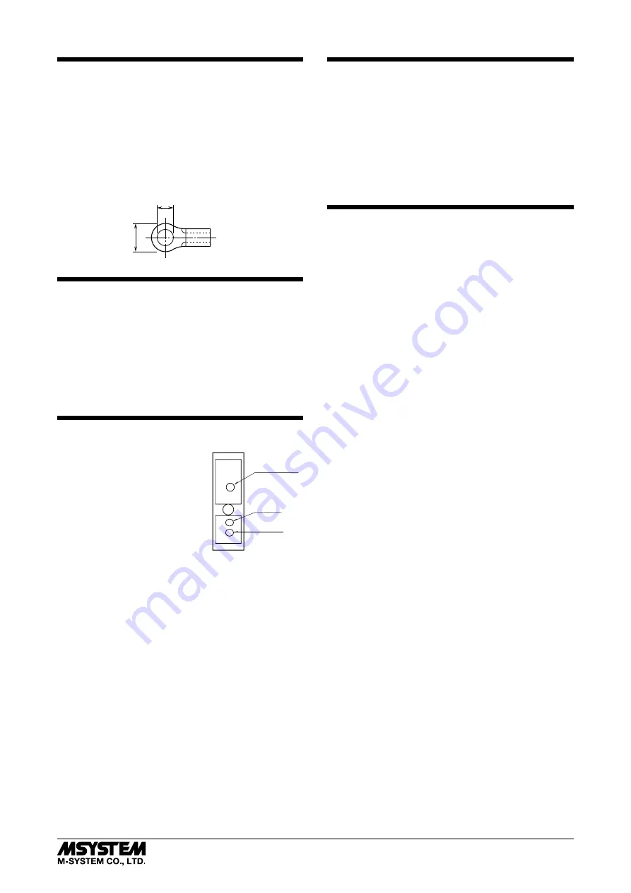 M-system Mini-M M2CDS Instruction Manual Download Page 3