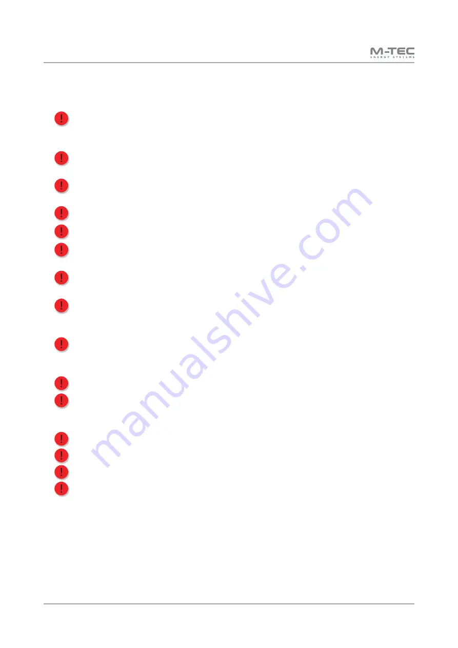 M-Tec 10kW-3P User Manual Download Page 6