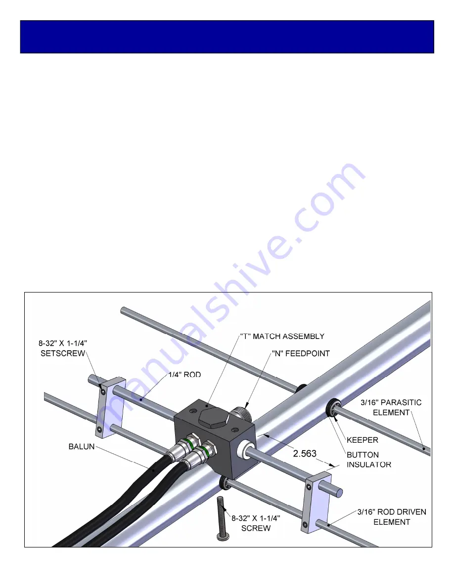 M2 Antenna Systems 295XP6 Assembly Manual Download Page 2